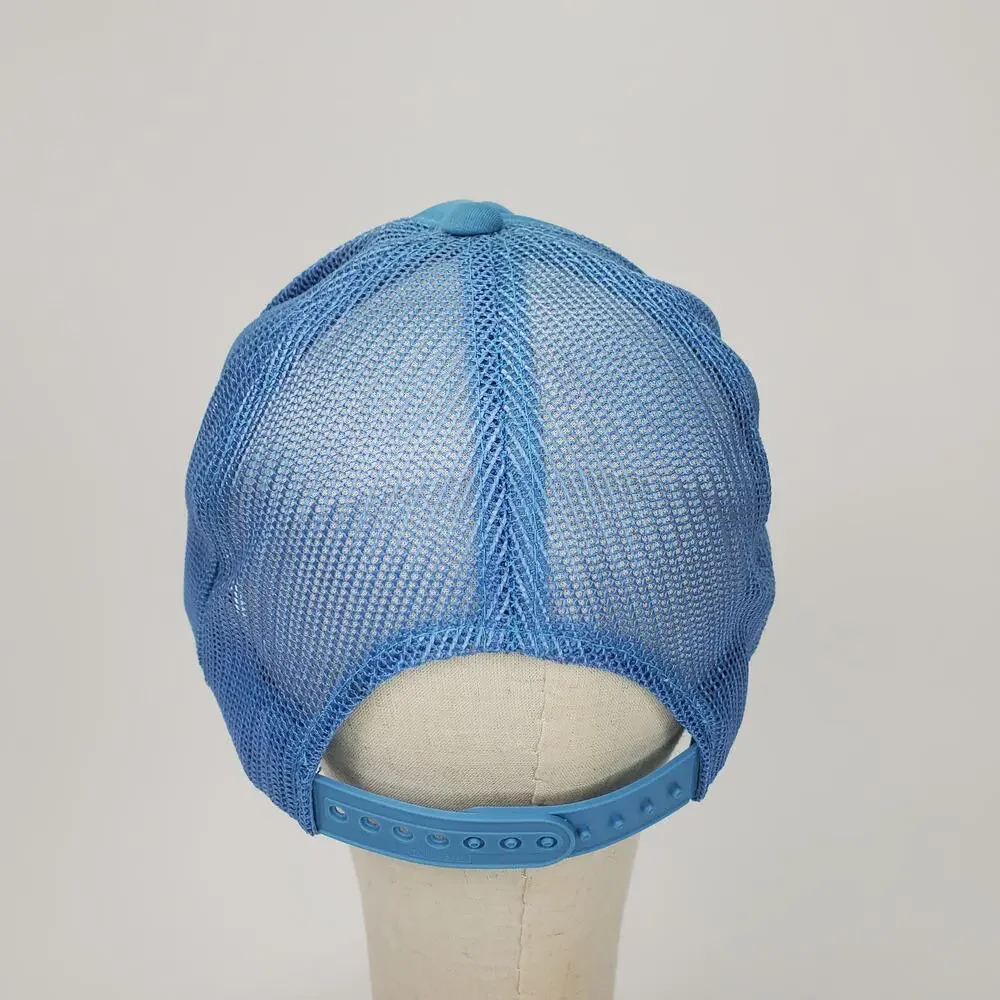 Vintage Perth‎ Ontario 175th Anniversary Trucker Hat Blue Mesh Snapback Cap 1991